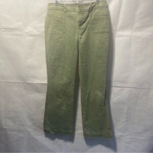 Faded Glory Green Straight Leg Jeans - Size 12